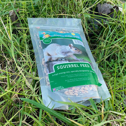 Jake's Farm Yard Squirrel Feed (100g Travel Pack) - Indoor Outdoors