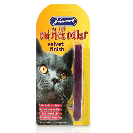 Johnson's Felt Cat Flea Collar | Indoor Outdoors