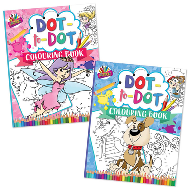 Kids Dot-To-Dot Books - Indoor Outdoors
