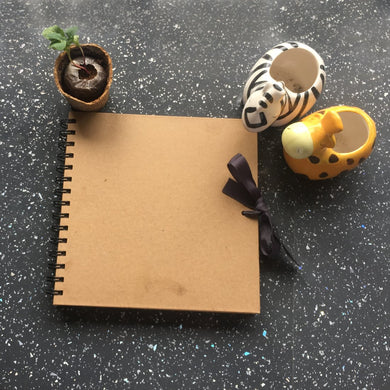 Kids Kraft Paper Scrap Book - Indoor Outdoors