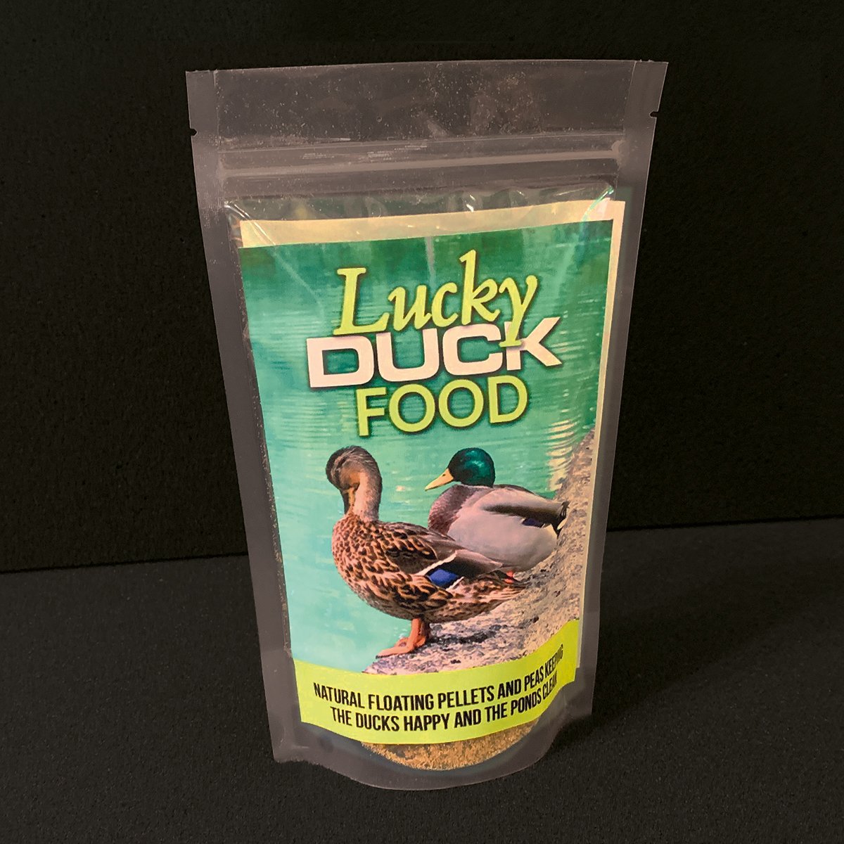 Lucky Duck Food Floating Pellets With Peas (150g Bag) | Indoor Outdoor