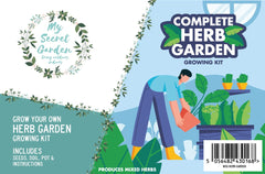 My Secret Garden Complete Herb Garden Growing Kit - Indoor Outdoors