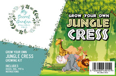 My Secret Garden Jungle Cress Growing Kit | Indoor Outdoors