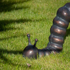 Fergus McArthur Caterpillar Bronze Effect Sculpture