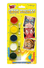 Party Crazy Face Painting Kit - Indoor Outdoors