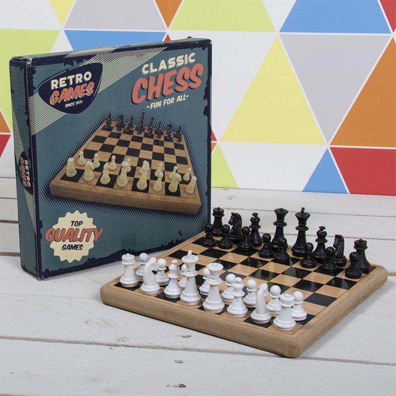 Retro Games Chess Board Set | Indoor Outdoors