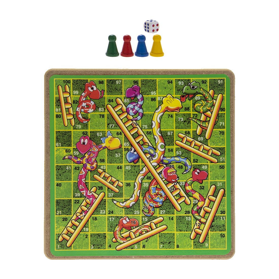 Retro Snakes & Ladders Board Game | Indoor Outdoors
