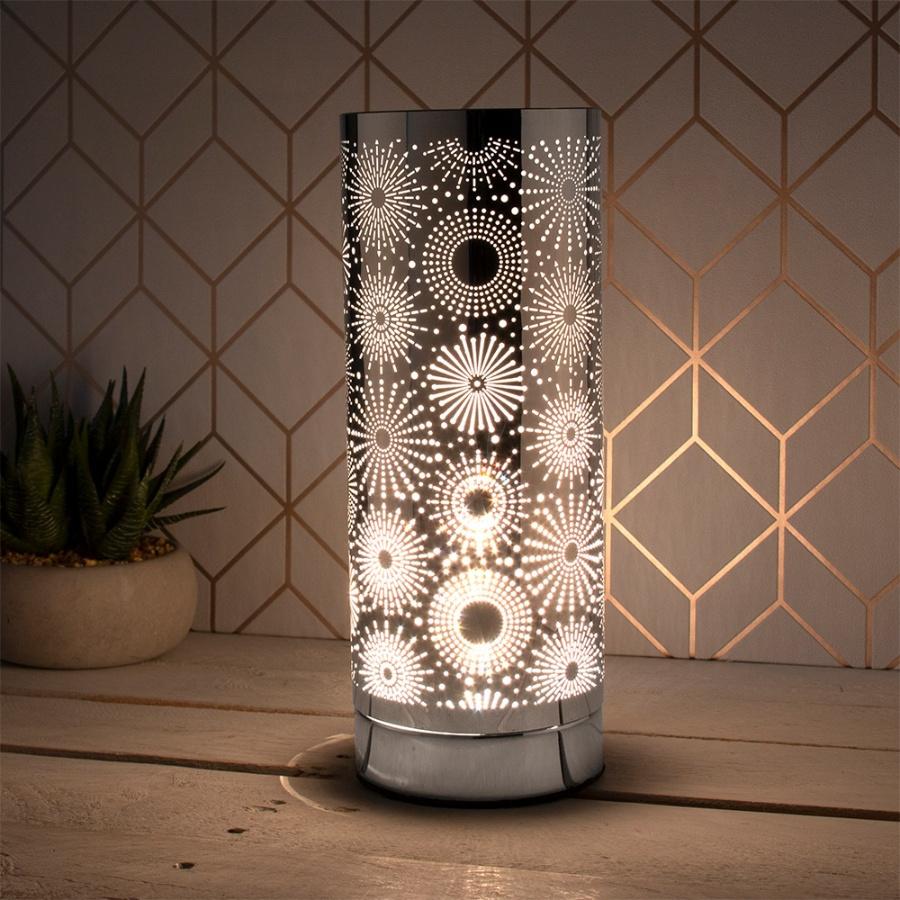 Silver Desire Sparkle Lamp - Indoor Outdoors