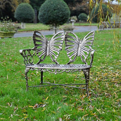 Butterfly Bench in a park setting